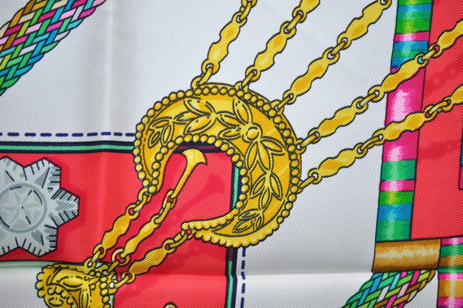 Authentic HERMES Carre 90 Scarf 