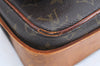 Auth Louis Vuitton Monogram Cartouchiere GM Shoulder Cross Bag Old Model K5771