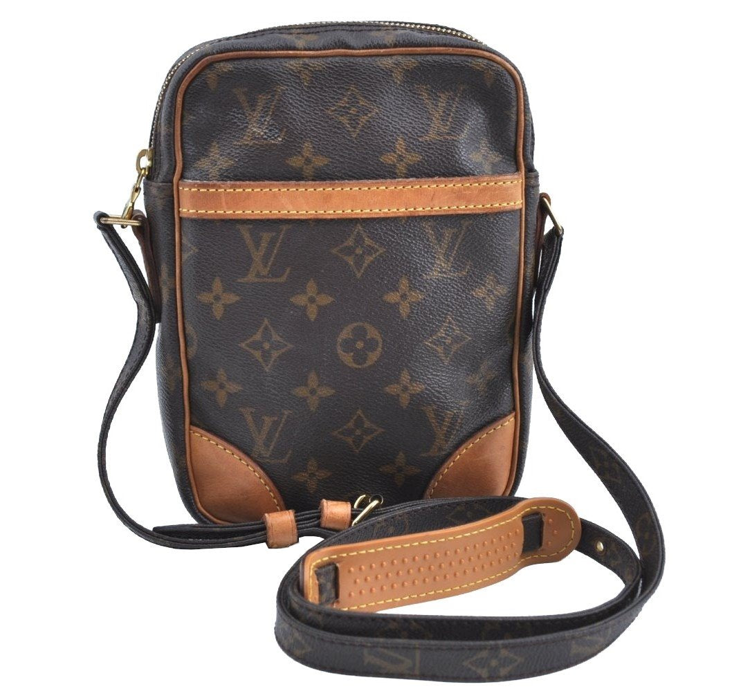 Authentic Louis Vuitton Monogram Danube Shoulder Cross Body Bag M45266 LV K5772