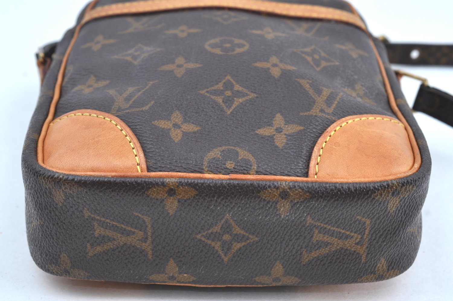Authentic Louis Vuitton Monogram Danube Shoulder Cross Body Bag M45266 LV K5772