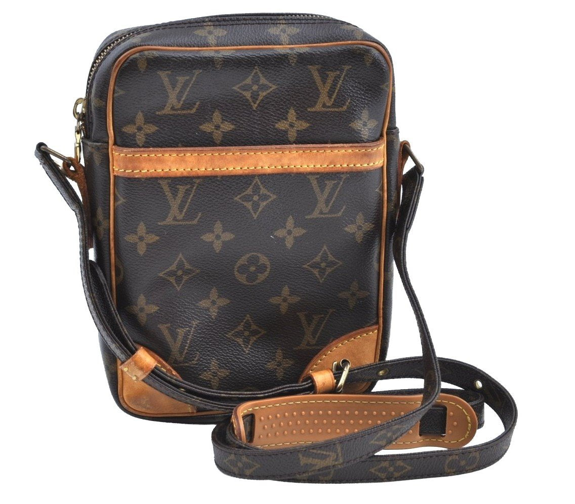 Authentic Louis Vuitton Monogram Danube Shoulder Cross Body Bag M45266 LV K5773