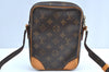 Authentic Louis Vuitton Monogram Danube Shoulder Cross Body Bag M45266 LV K5773