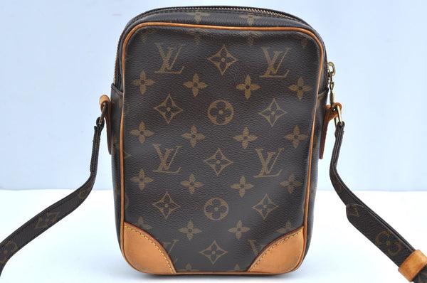 Authentic Louis Vuitton Monogram Danube Shoulder Cross Body Bag M45266 LV K5773