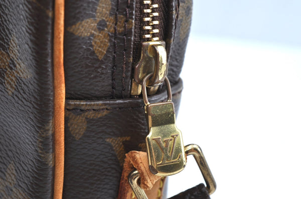 Authentic Louis Vuitton Monogram Danube Shoulder Cross Body Bag M45266 LV K5773