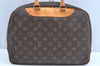 Authentic Louis Vuitton Monogram Deauville Hand Bag M47270 LV K5774