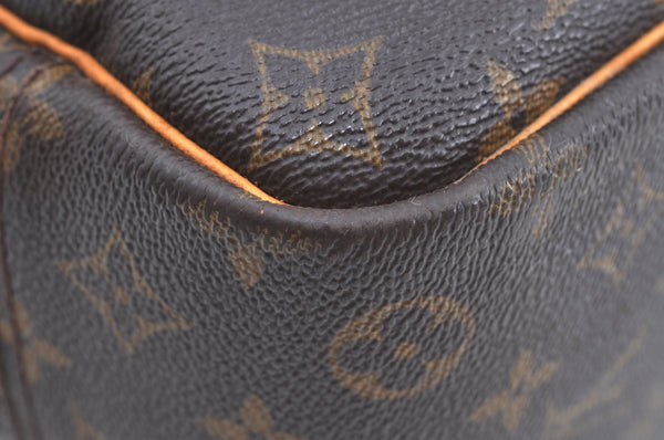 Authentic Louis Vuitton Monogram Deauville Hand Bag M47270 LV K5774