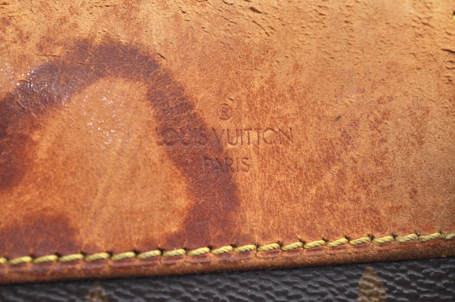 Authentic Louis Vuitton Monogram Deauville Hand Bag M47270 LV K5774