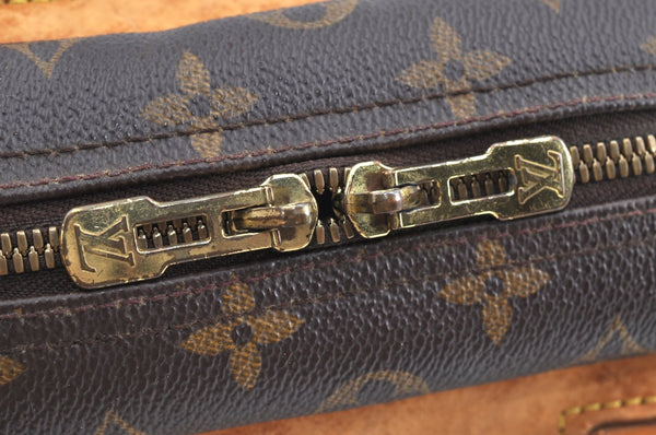 Authentic Louis Vuitton Monogram Deauville Hand Bag M47270 LV K5774