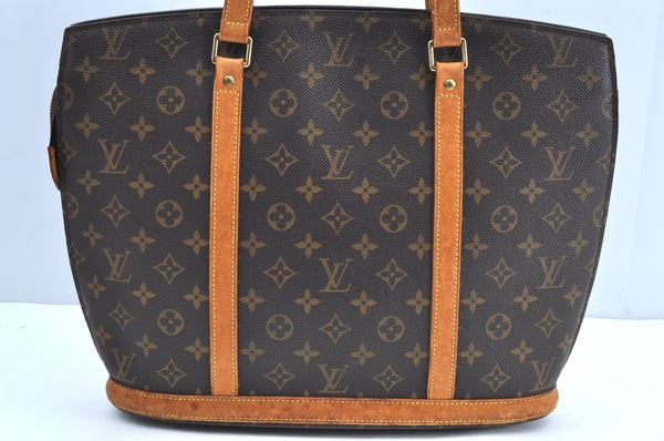 Authentic Louis Vuitton Monogram Babylone Shoulder Tote Bag M51102 LV K5775