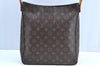 Authentic Louis Vuitton Monogram Looping GM Shoulder Bag M51145 LV K5778