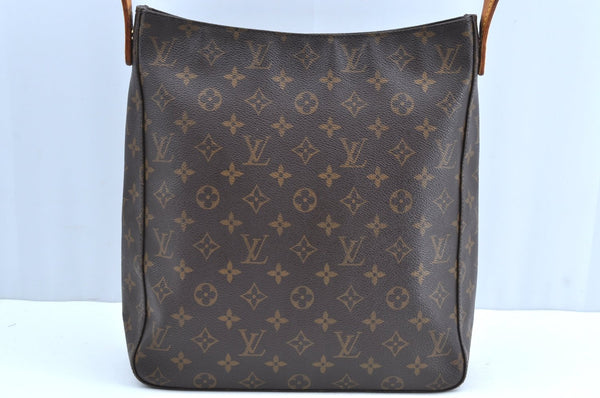 Authentic Louis Vuitton Monogram Looping GM Shoulder Bag M51145 LV K5778