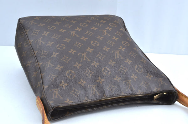 Authentic Louis Vuitton Monogram Looping GM Shoulder Bag M51145 LV K5778