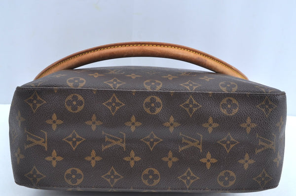 Authentic Louis Vuitton Monogram Looping GM Shoulder Bag M51145 LV K5778