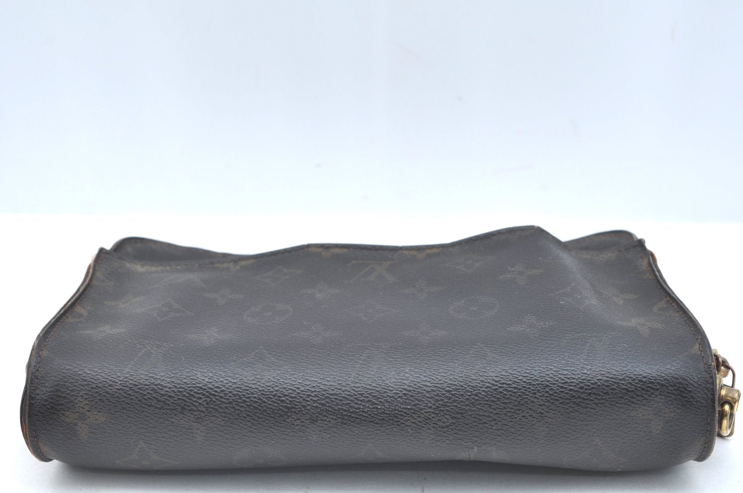 Authentic Louis Vuitton Monogram Orsay Clutch Hand Bag Purse M51790 Junk K5780