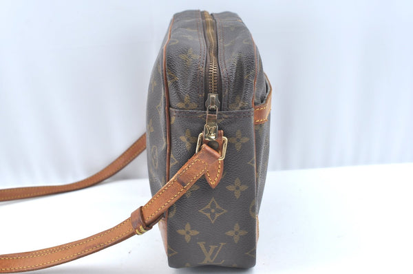 Authentic Louis Vuitton Monogram Trocadero 30 Shoulder Cross Bag M51272 LV K5781