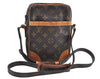 Authentic Louis Vuitton Monogram Danube Shoulder Cross Body Bag M45266 LV K5782