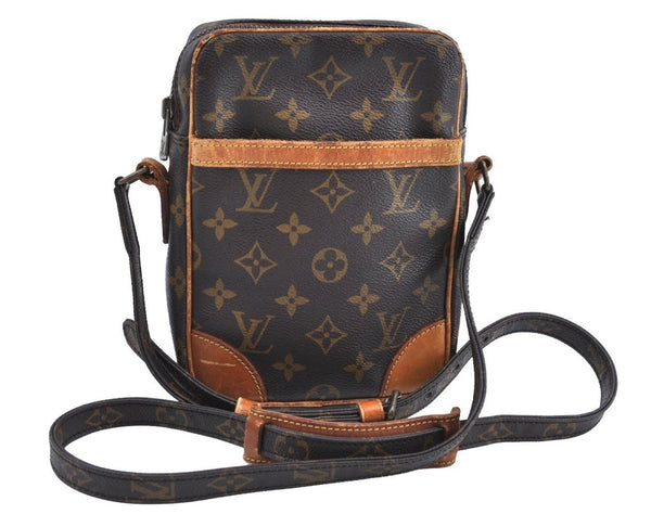 Authentic Louis Vuitton Monogram Danube Shoulder Cross Body Bag M45266 LV K5782