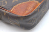 Authentic Louis Vuitton Monogram Marly Dragonne GM M51825 Clutch Bag Junk K5783