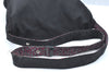 Authentic BOTTEGA VENETA Jersey Shoulder Cross Body Bag Black Junk K5786