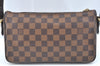 Authentic Louis Vuitton Damier Ravello GM Shoulder Cross Bag N60006 LV K5789