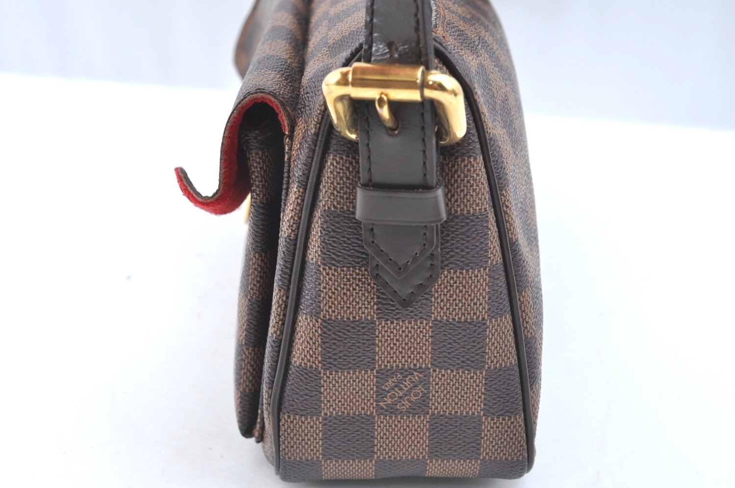 Authentic Louis Vuitton Damier Ravello GM Shoulder Cross Bag N60006 LV K5789
