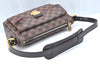 Authentic Louis Vuitton Damier Ravello GM Shoulder Cross Bag N60006 LV K5789
