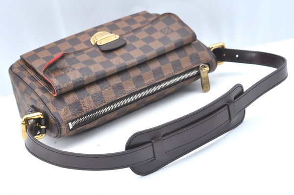 Authentic Louis Vuitton Damier Ravello GM Shoulder Cross Bag N60006 LV K5789