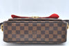 Authentic Louis Vuitton Damier Ravello GM Shoulder Cross Bag N60006 LV K5789