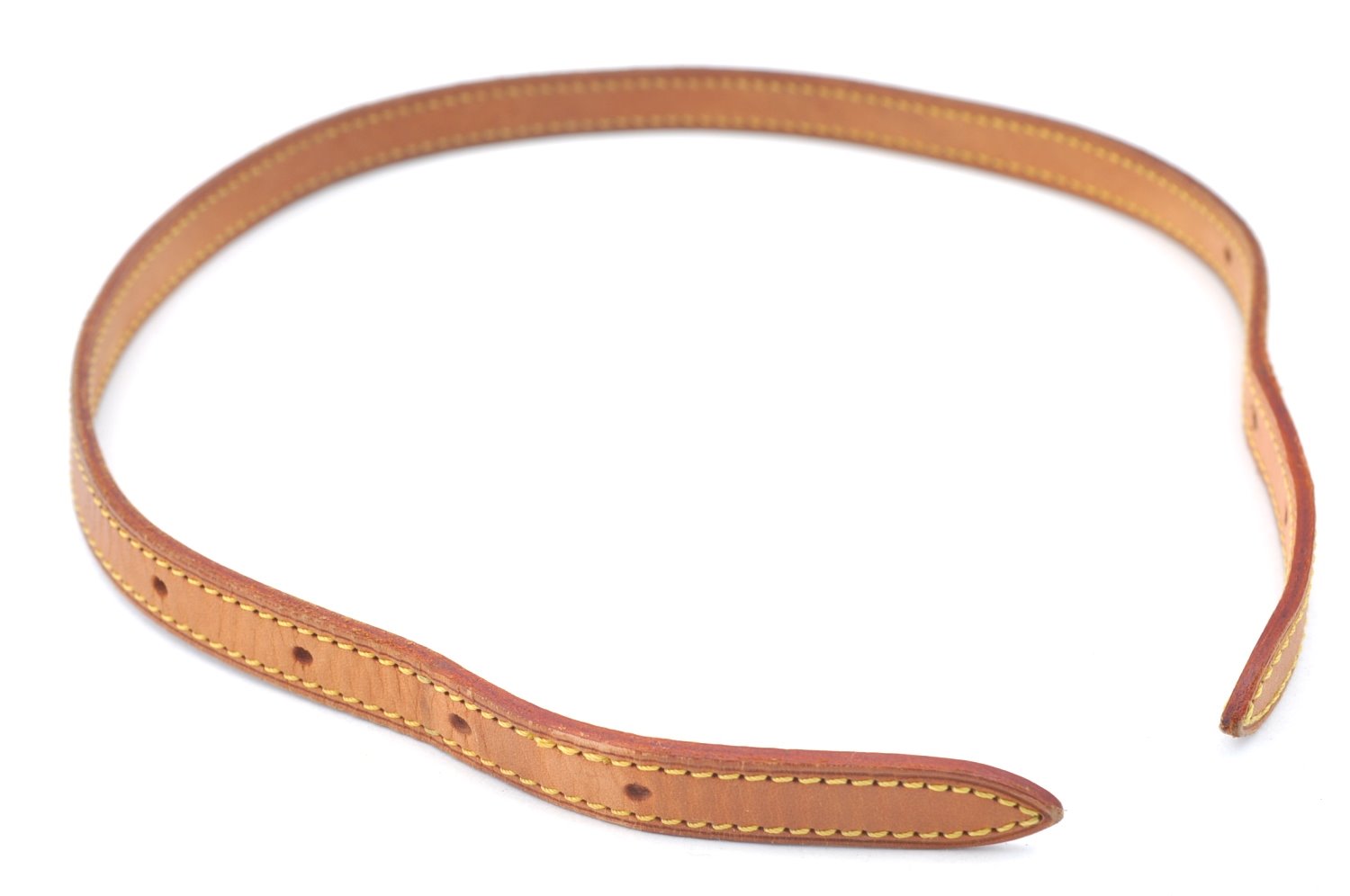 Authentic Louis Vuitton Leather Shoulder Strap For Bucket PM 27.6