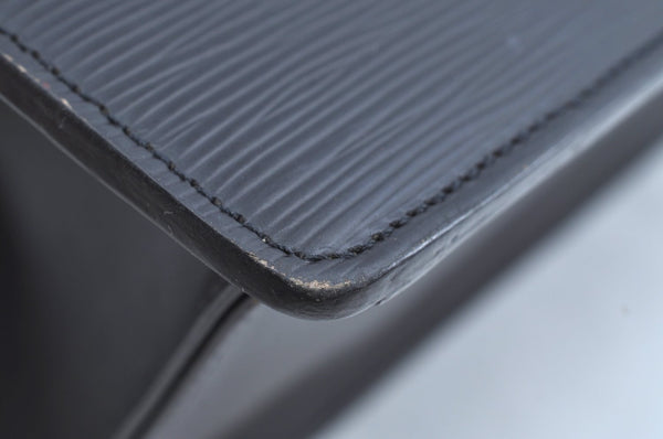 Authentic Louis Vuitton Epi Riviera Hand Bag Black M48182 LV K5795