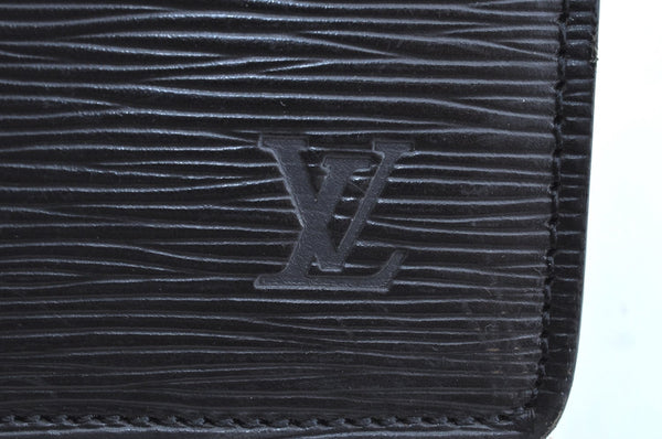 Authentic Louis Vuitton Epi Riviera Hand Bag Black M48182 LV K5795