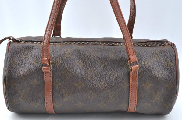 Authentic Louis Vuitton Monogram Papillon 30 Hand Bag Old Model LV K5796