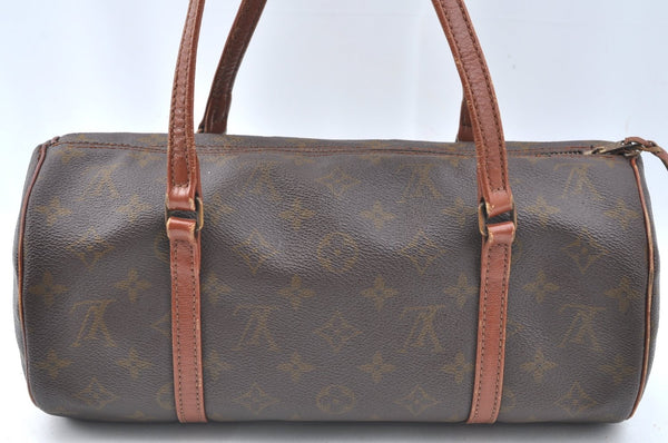 Authentic Louis Vuitton Monogram Papillon 30 Hand Bag Old Model LV K5796