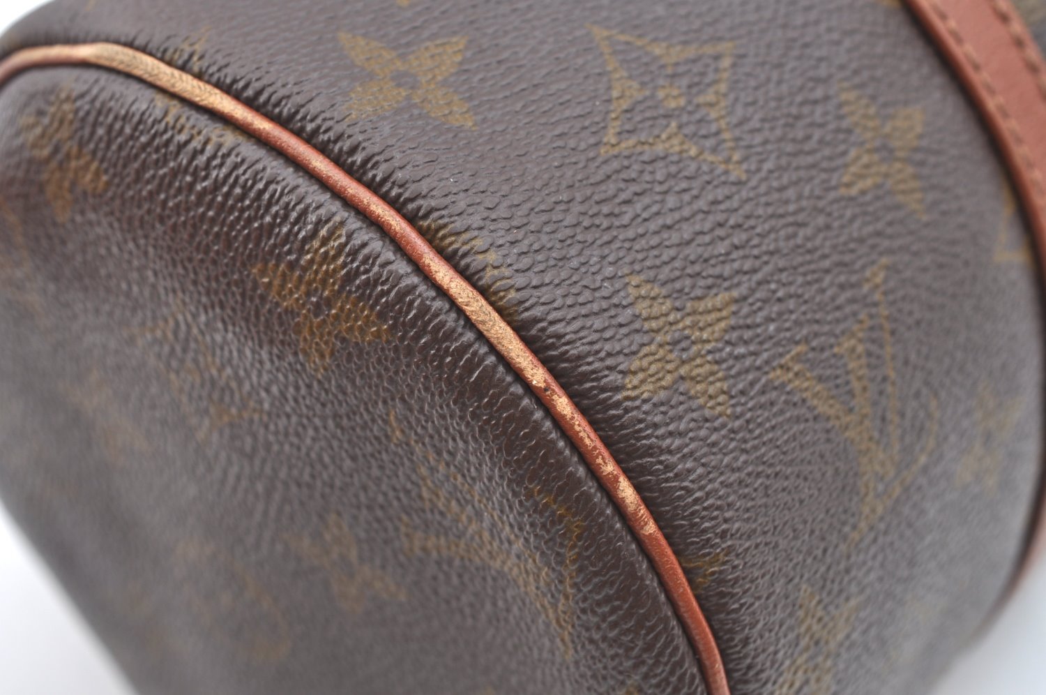 Authentic Louis Vuitton Monogram Papillon 30 Hand Bag Old Model LV K5796