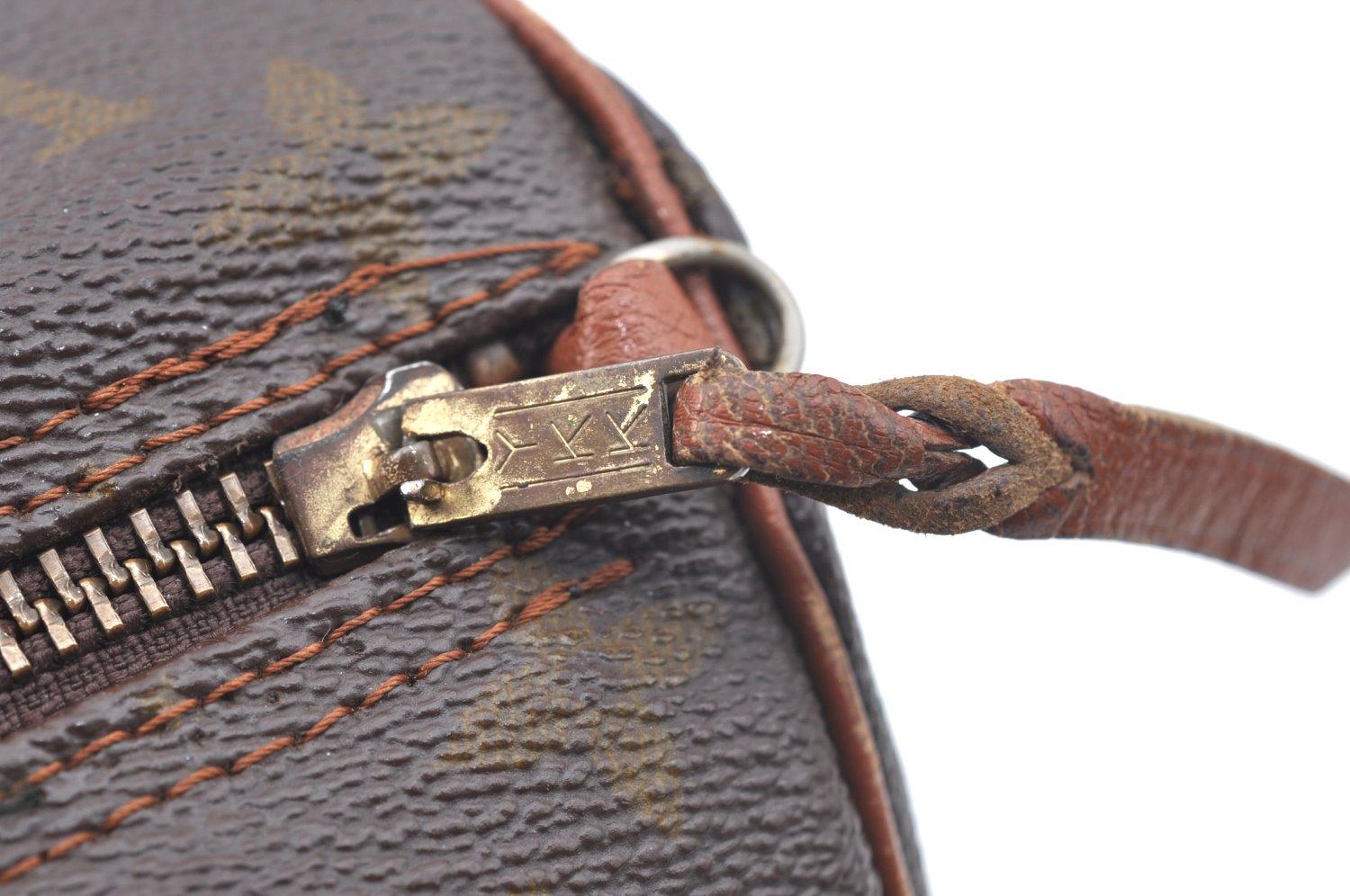 Authentic Louis Vuitton Monogram Papillon 30 Hand Bag Old Model LV K5796