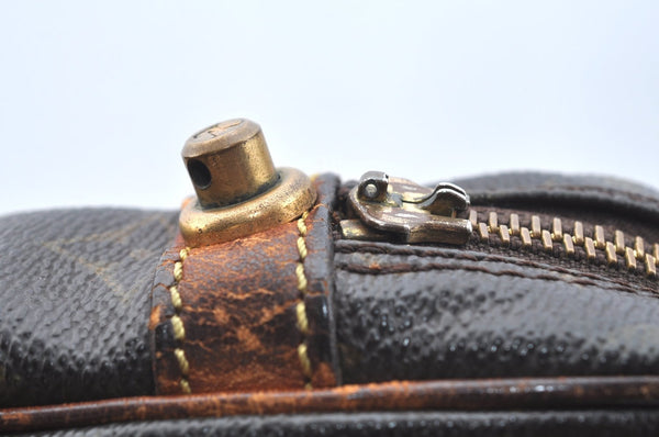 Authentic Louis Vuitton Monogram Marly Dragonne GM M51825 Clutch Bag Junk K5797