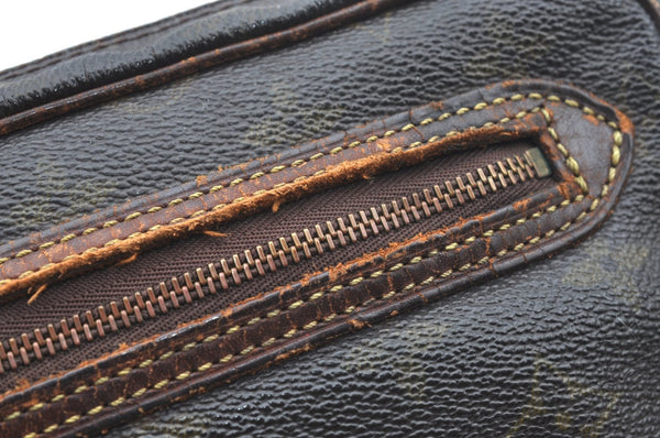 Authentic Louis Vuitton Monogram Marly Dragonne GM M51825 Clutch Bag Junk K5797