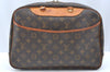 Authentic Louis Vuitton Monogram Deauville Hand Bag M47270 LV Junk K5798
