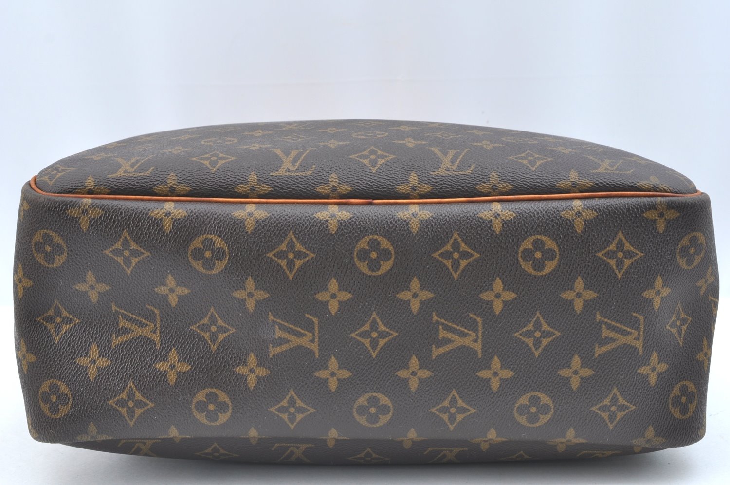 Authentic Louis Vuitton Monogram Deauville Hand Bag M47270 LV Junk K5798