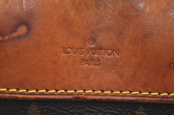 Authentic Louis Vuitton Monogram Deauville Hand Bag M47270 LV Junk K5798