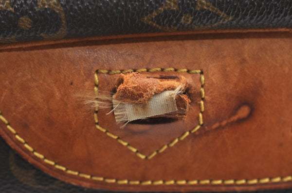 Authentic Louis Vuitton Monogram Deauville Hand Bag M47270 LV Junk K5798