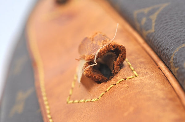 Authentic Louis Vuitton Monogram Deauville Hand Bag M47270 LV Junk K5798