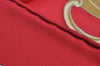 Authentic HERMES Carre 90 Scarf Crest Emblem Motif Silk Red K5799