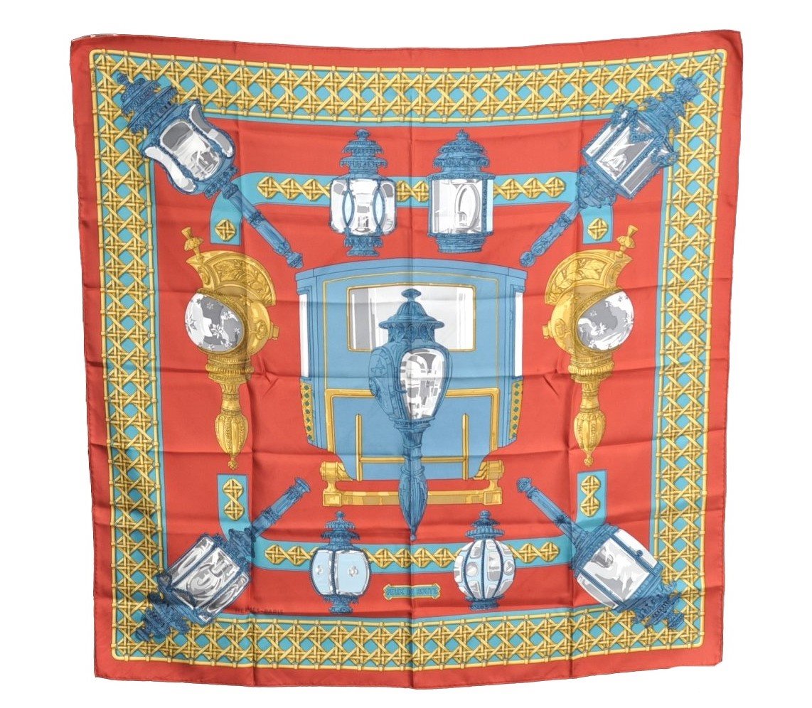 Authentic HERMES Carre 90 Scarf 