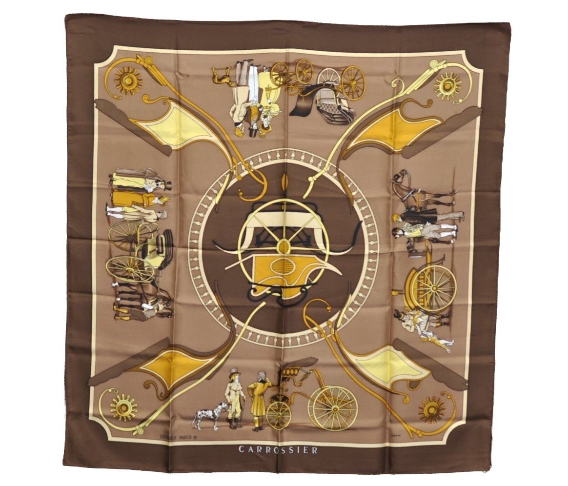 Authentic HERMES Carre 90 Scarf 