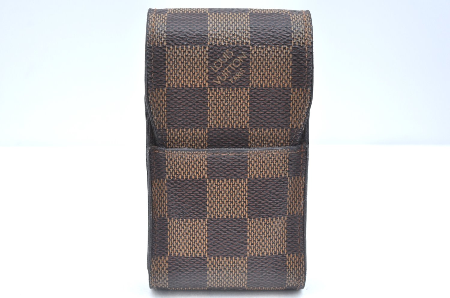 Authentic Louis Vuitton Damier Etui Cigarette Case N63024 LV K5814