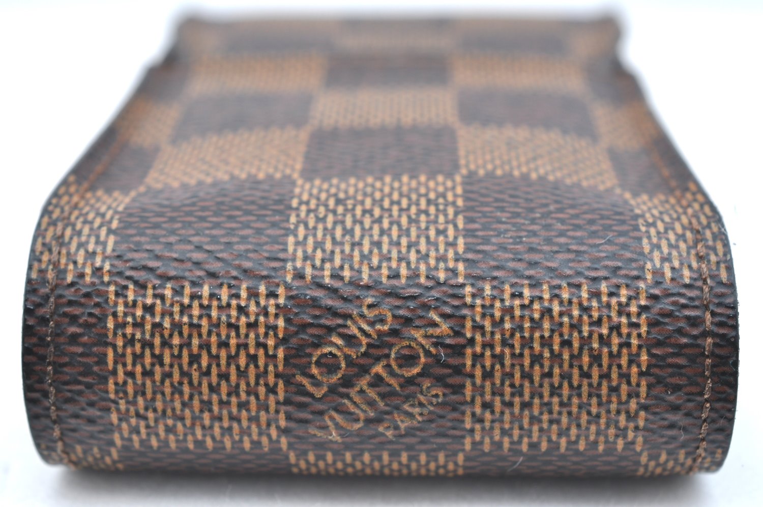 Authentic Louis Vuitton Damier Etui Cigarette Case N63024 LV K5814