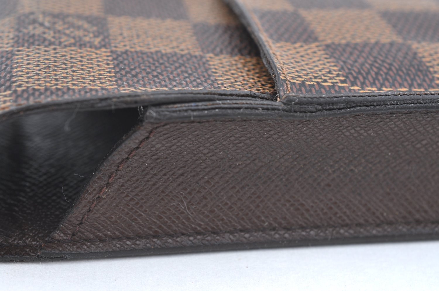 Authentic Louis Vuitton Damier Etui Cigarette Case N63024 LV K5814