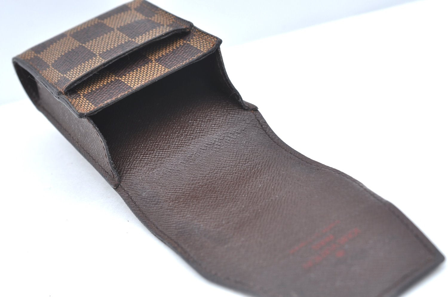 Authentic Louis Vuitton Damier Etui Cigarette Case N63024 LV K5814