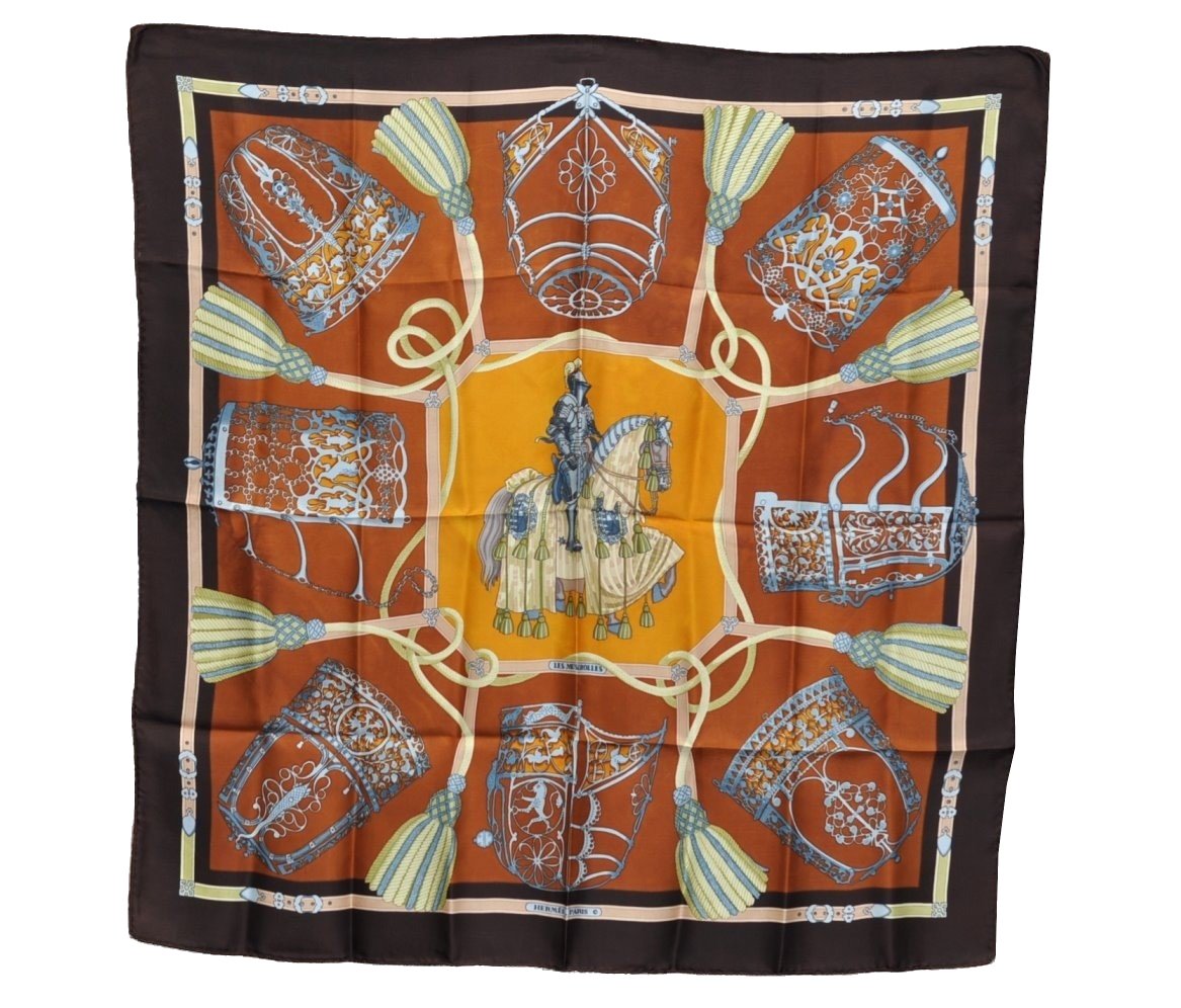 Authentic HERMES Carre 90 Scarf 